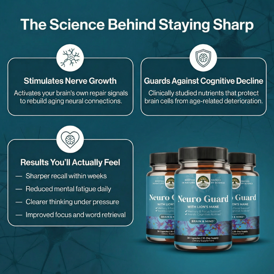 NutraWood™ Neuro Guard – Memory & Cognitive Support