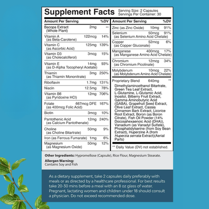 NutraWood™ Neuro Guard – Memory & Cognitive Support